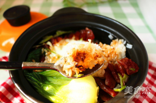 砂锅煲仔饭的做法