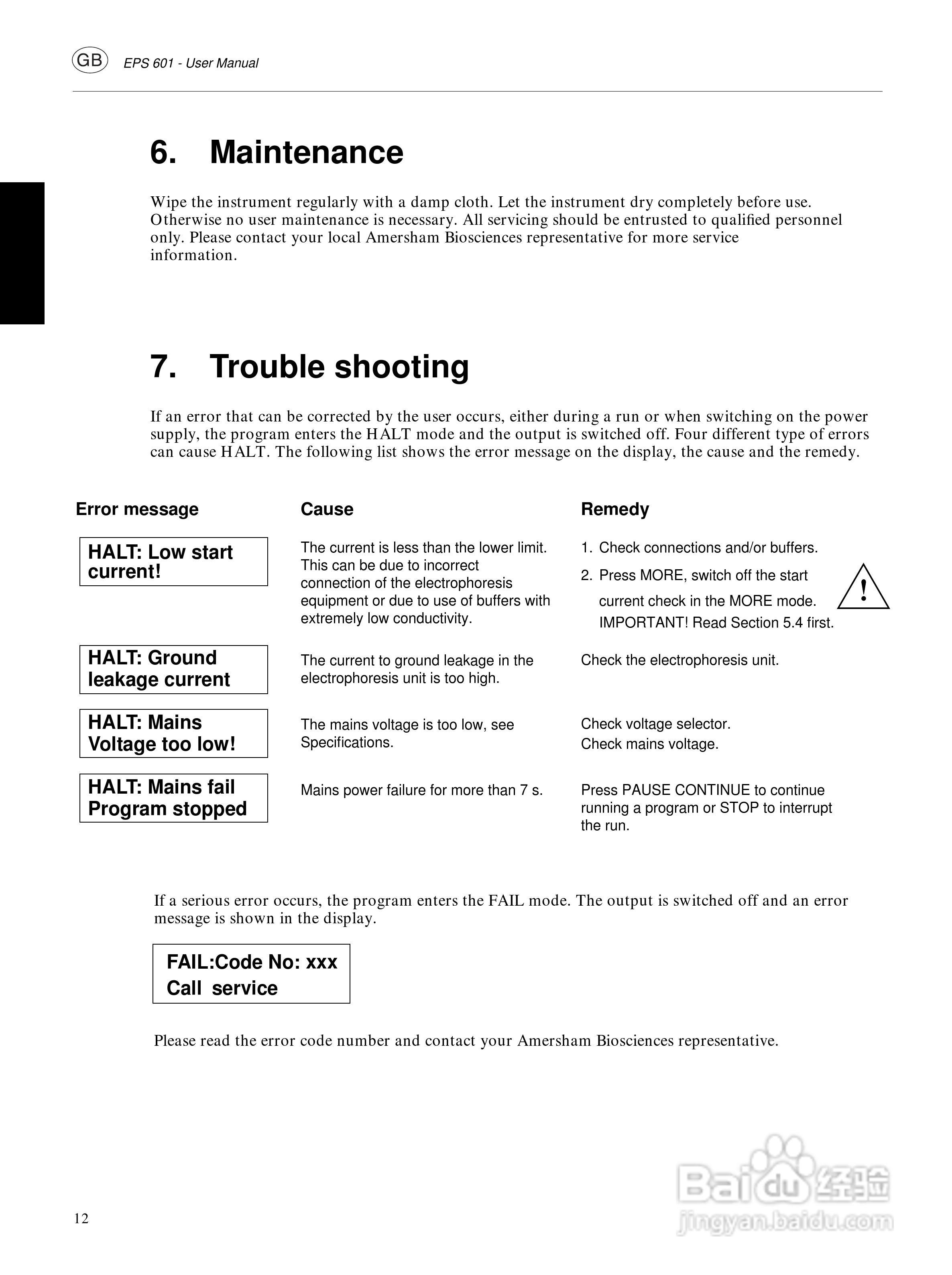 Amersham-eps601电源使用说明书:[2]