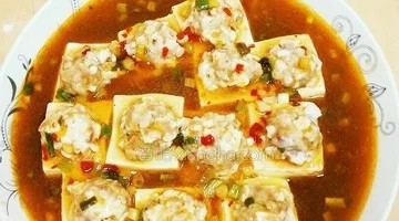 家常豆腐酿的做法