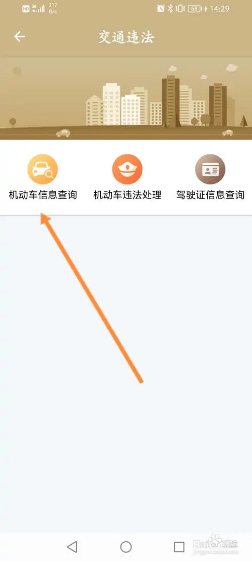 怎样查询机动车信息