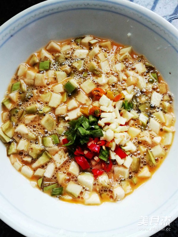 茄子煎蛋的做法