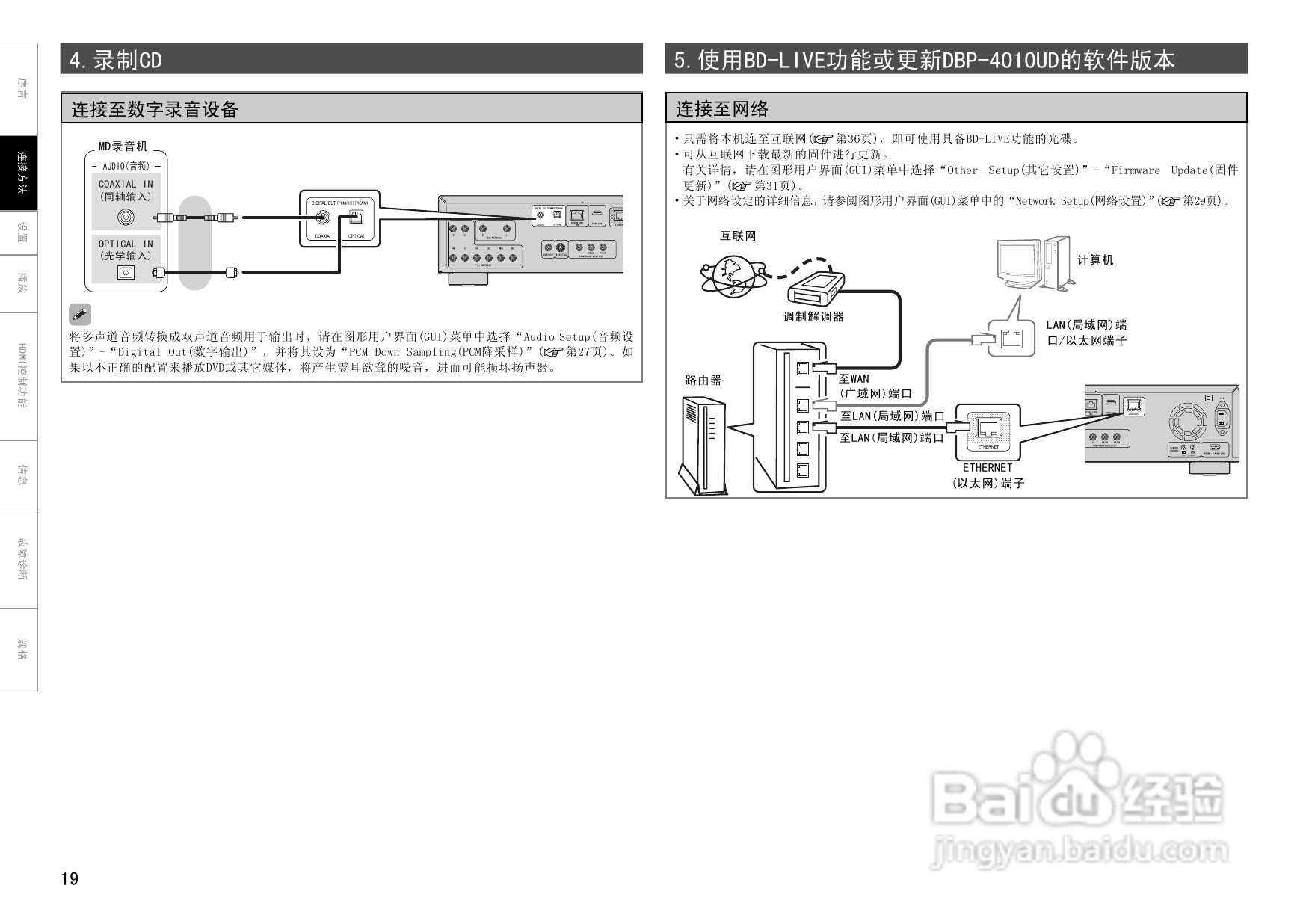 DENON DBP-4010UD通用蓝光播放机操作说明书:[2]