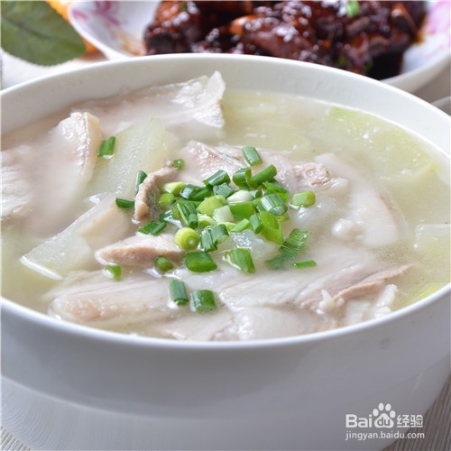 冬瓜连锅汤(猪肉、冬瓜)