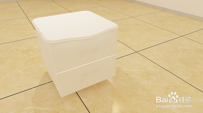 使用Autodesk 3DS Max如何快速制作床头柜