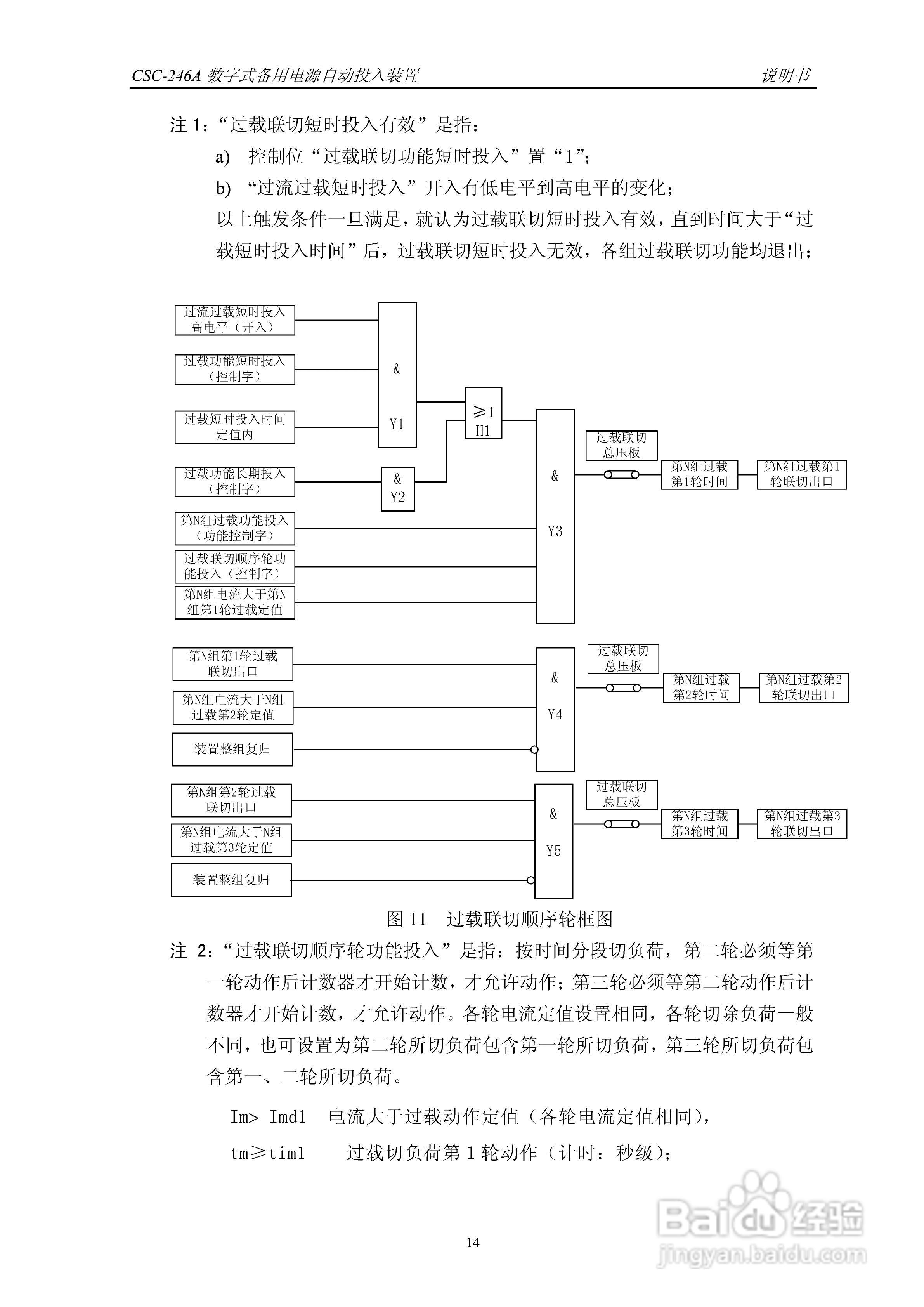 四方CSC-246A数字式备用电源自动投入装置说明书:[2]