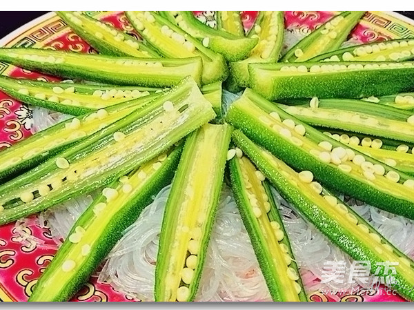 蒜蓉秋葵的做法