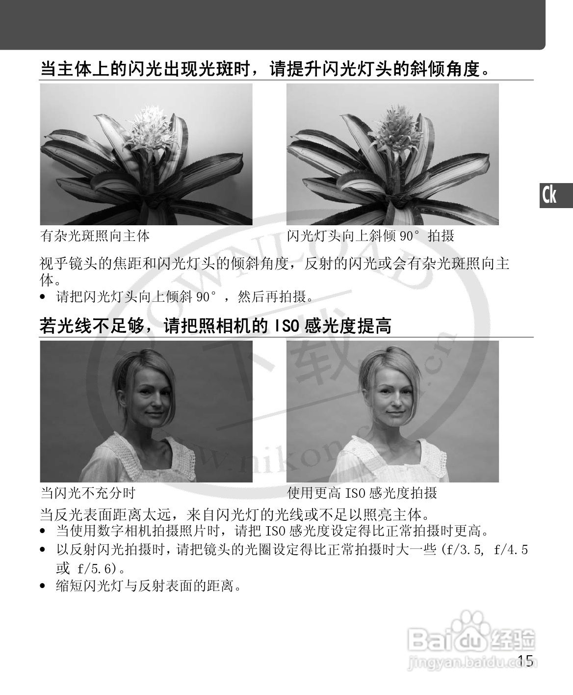 尼康SB-400数码相机使用说明书:[7]