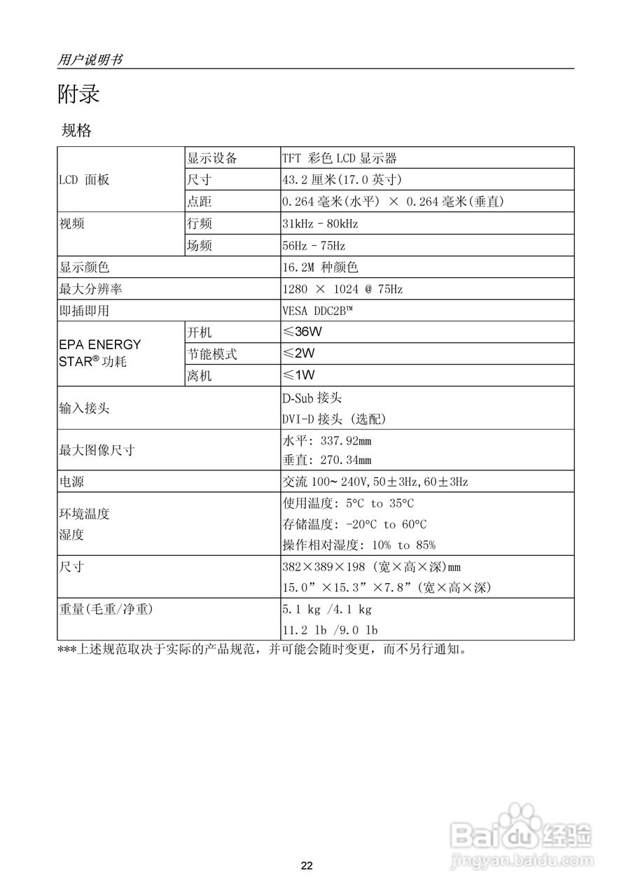 瀚视奇HC174A-BB液晶显示器驱使用手册1.0版:[3]