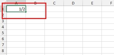 Excel2013：[25]如何输入分数