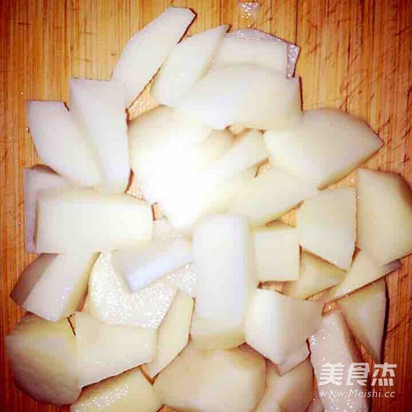 南瓜炖土豆的做法