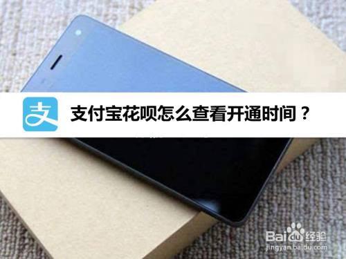 支付宝花呗怎么查看开通时间