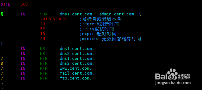 Linux下DNS主从服务器搭建详解