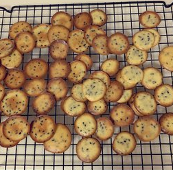 黑芝麻鸡蛋瓦片饼干的做法