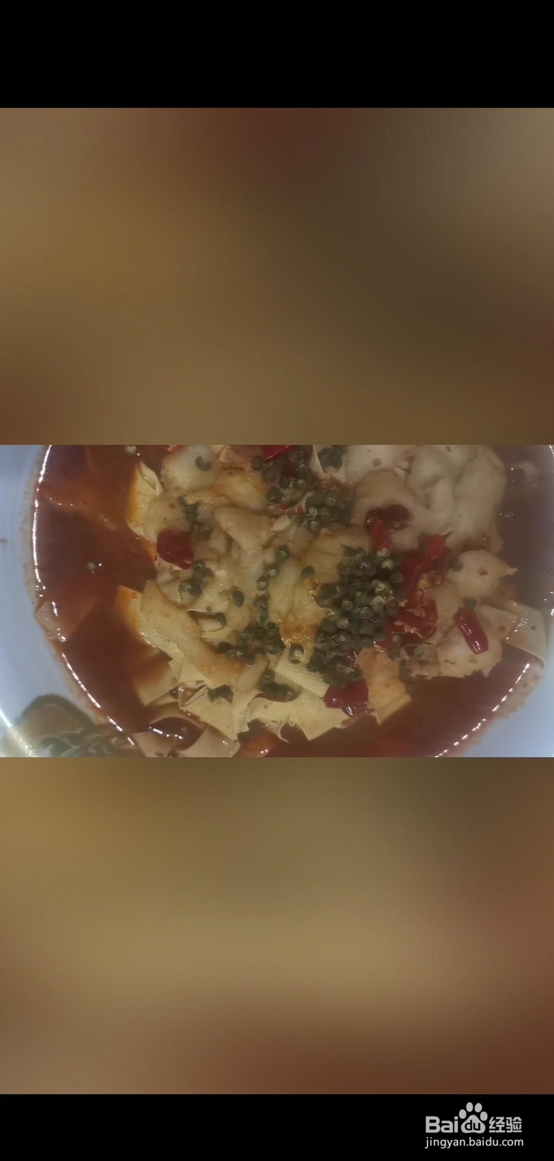 怎么做馋嘴的简单版水煮鱼片