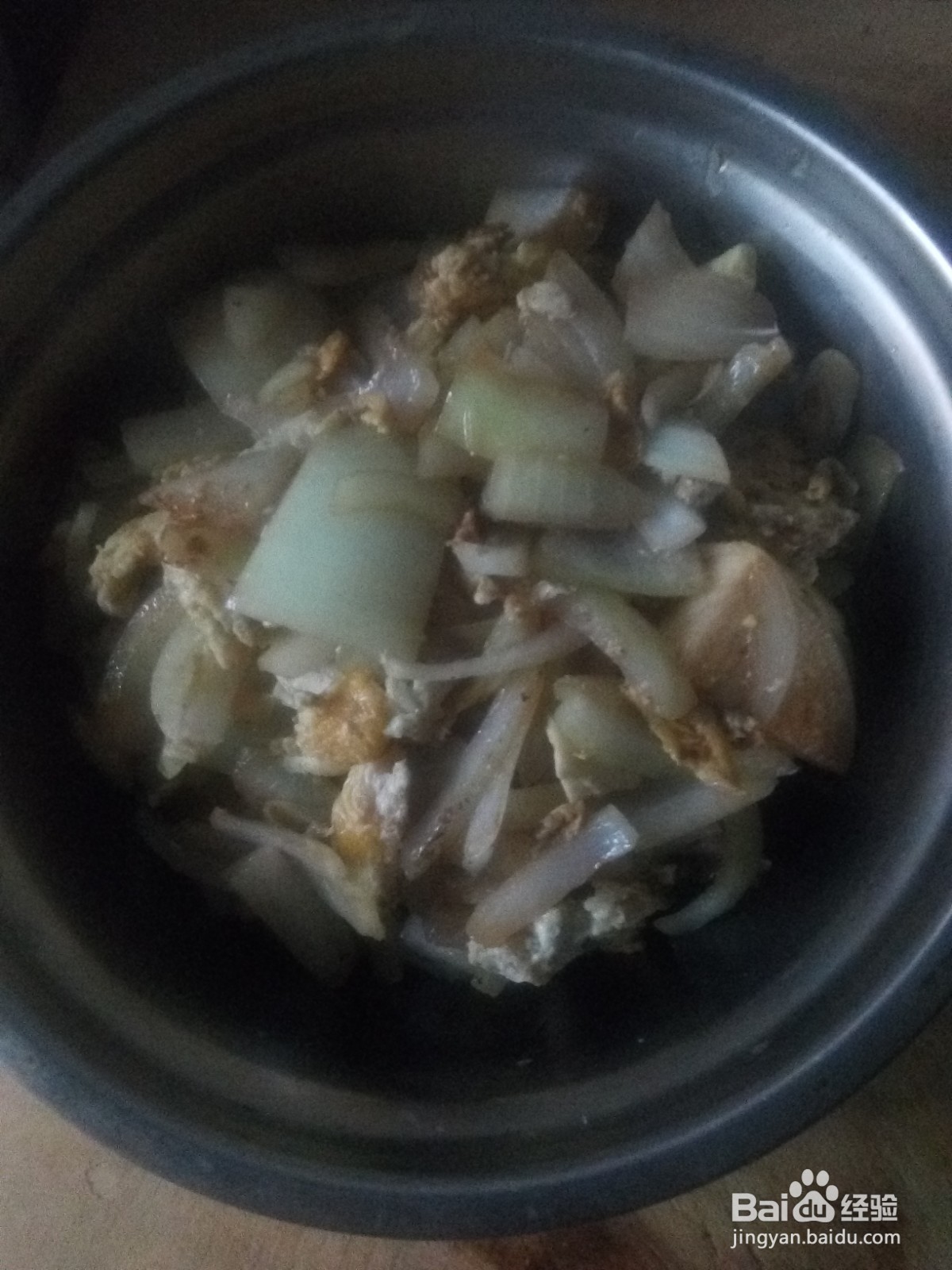 家常菜圆葱炒鸡蛋