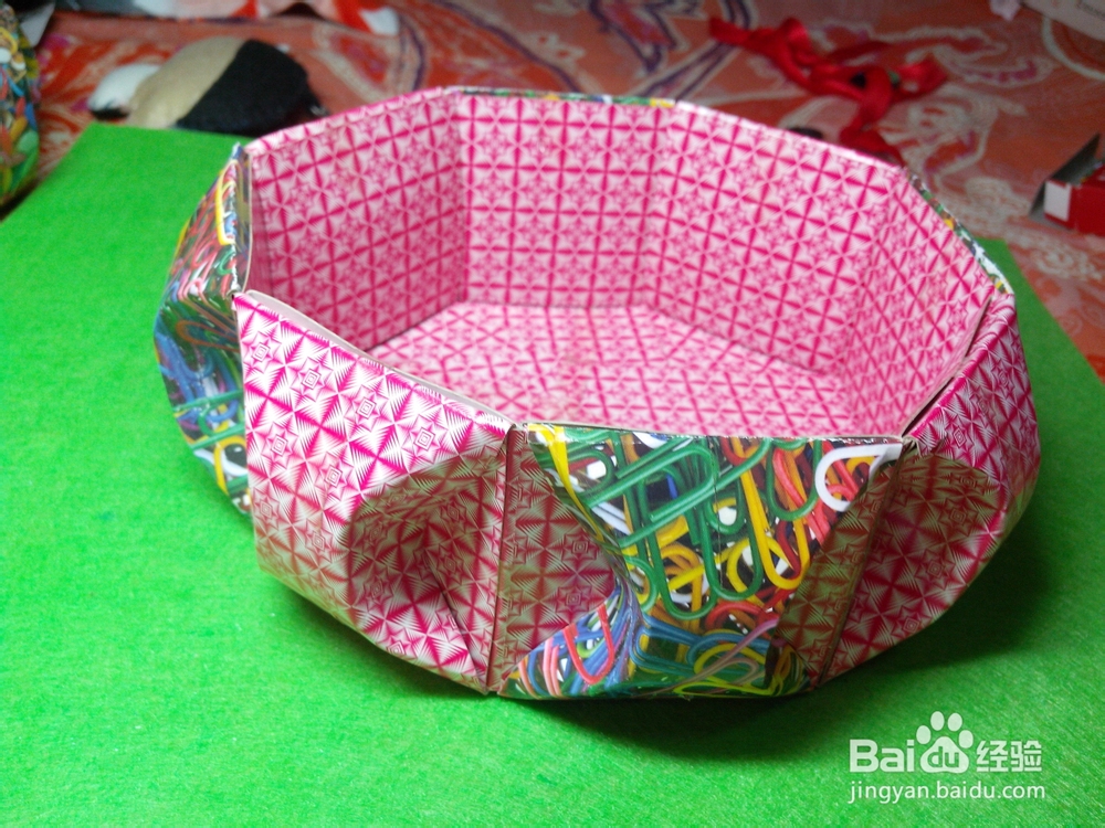 怎样用扑克牌做收纳盒