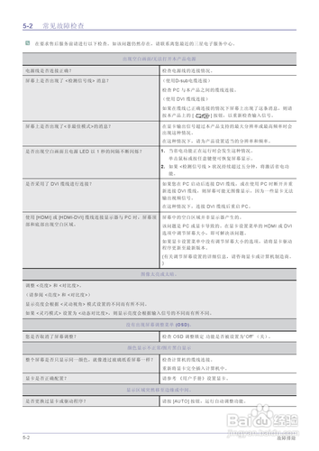 【说明书】三星S22B560H液晶显示器（二）