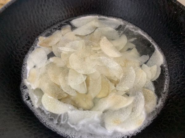 四色脆炒山药片