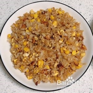 玉米蛋炒饭简单小做法