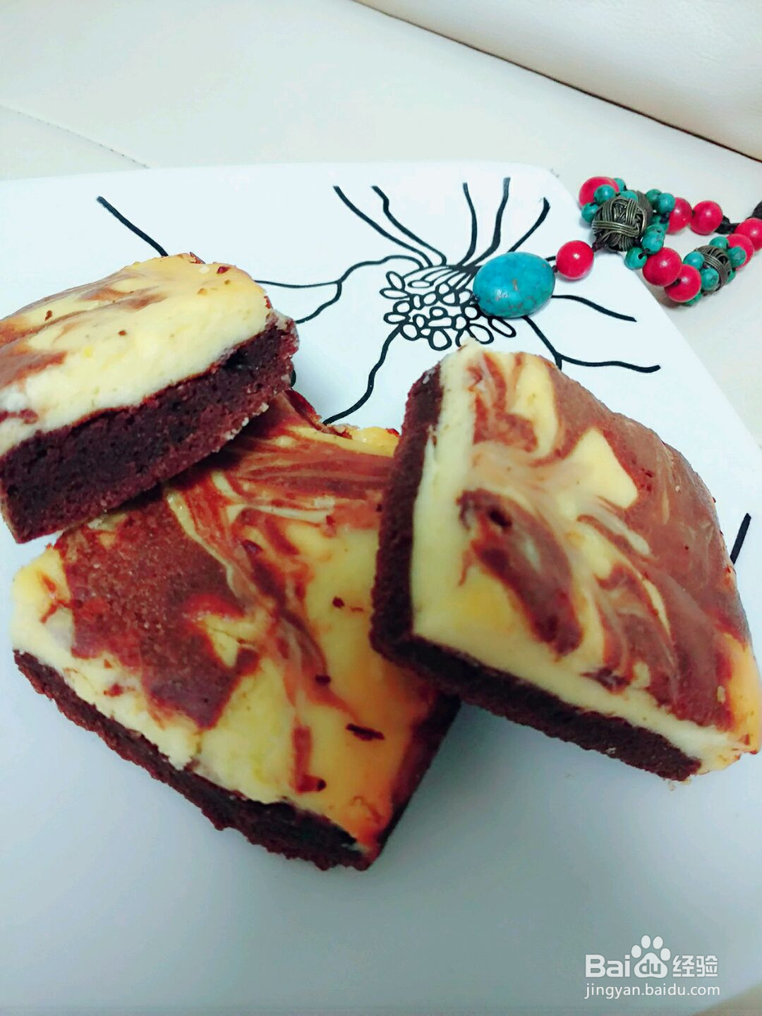 芝士布朗尼蛋糕的做法