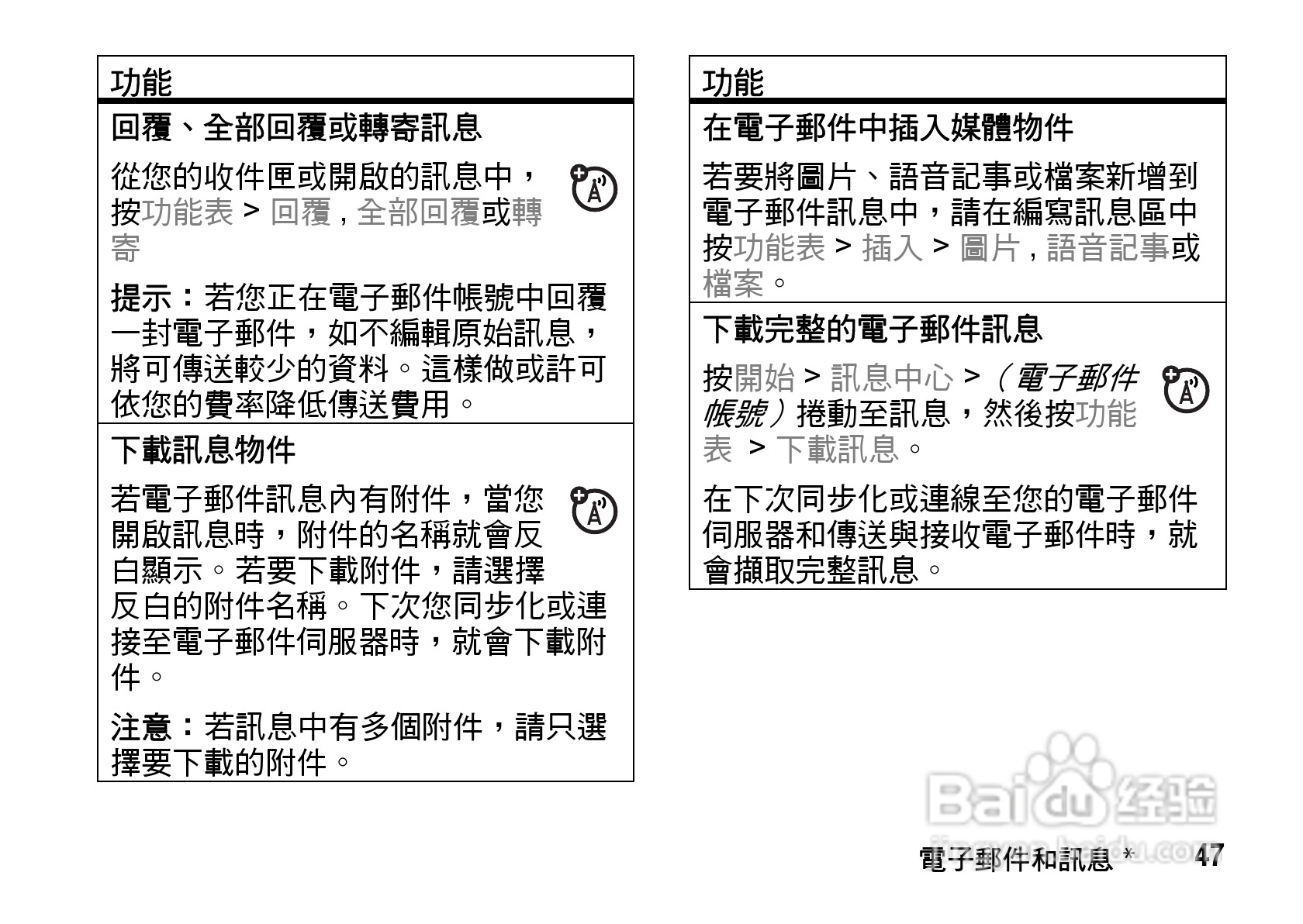 MOTO Q9手机使用说明书:[5]