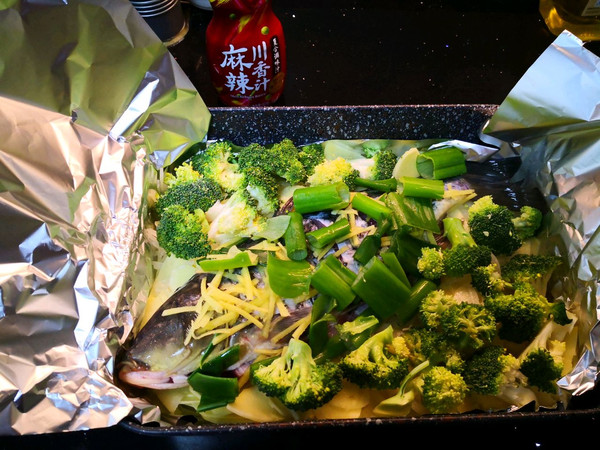 简易烤箱锡纸烤鱼