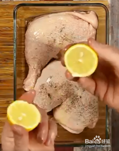 鹰嘴豆焗鸡腿