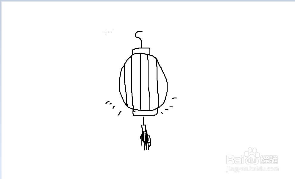 简笔画之小红灯笼