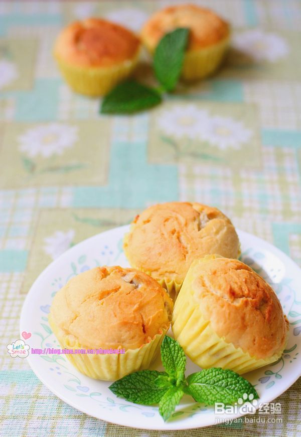 香蕉玛芬蛋糕&温哥华2011第一场雪