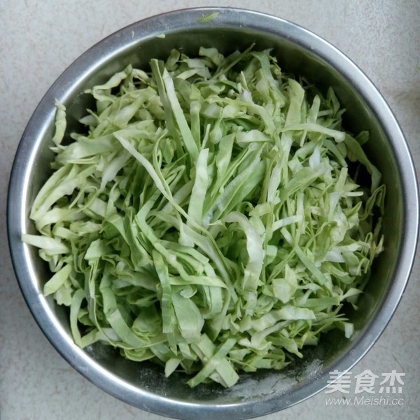 豆豉包菜炒粉条