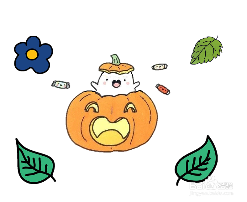 马克笔简笔画可爱人物