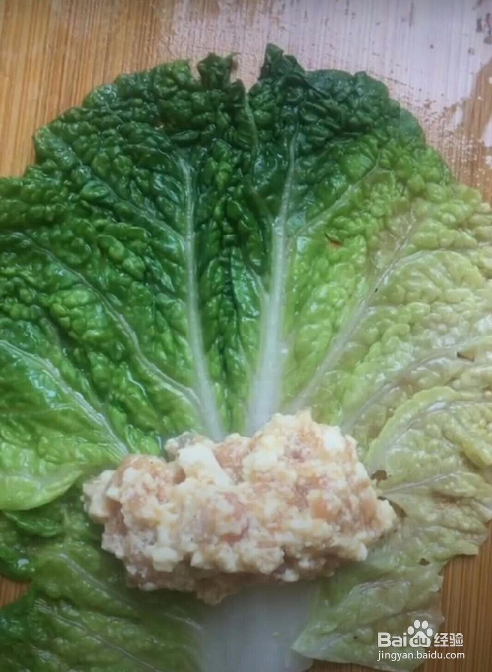 白菜豆腐肉卷做法