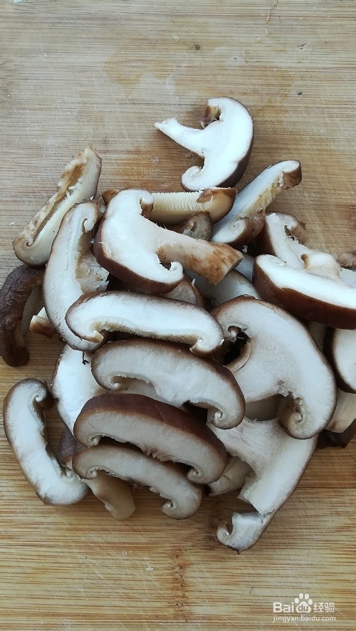 香菇油菜的做法