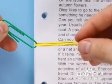 曲别针和皮筋的妙用