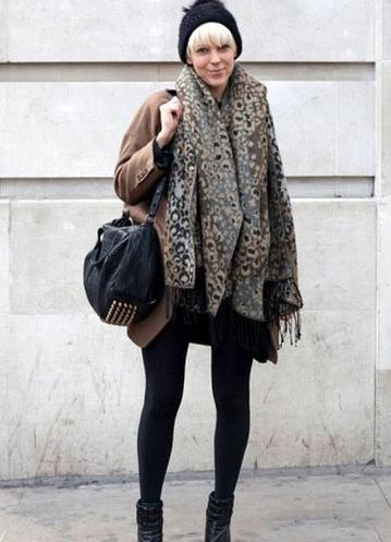 4款毛呢外套+帽子温暖搭