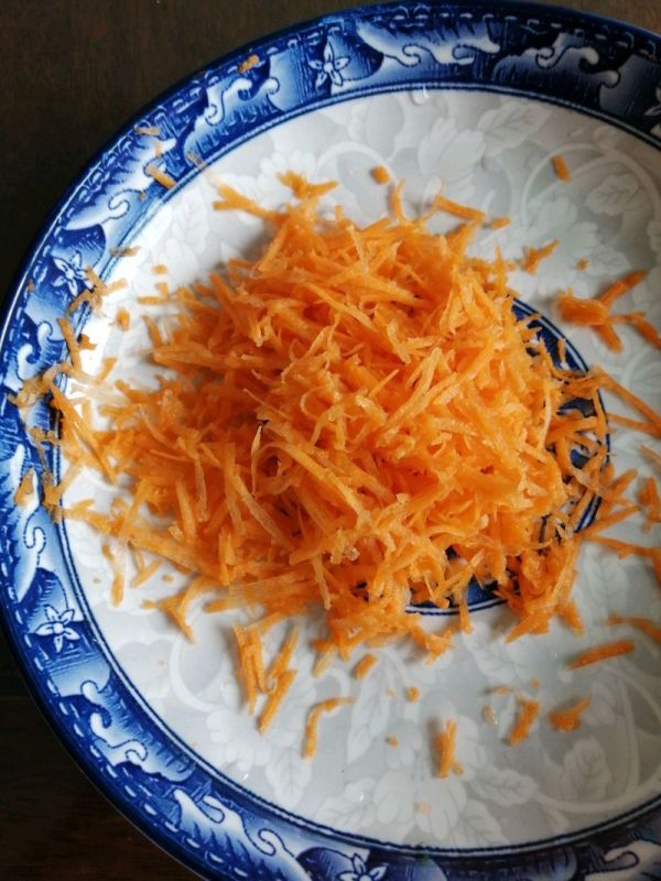 发面胡萝卜小饼
