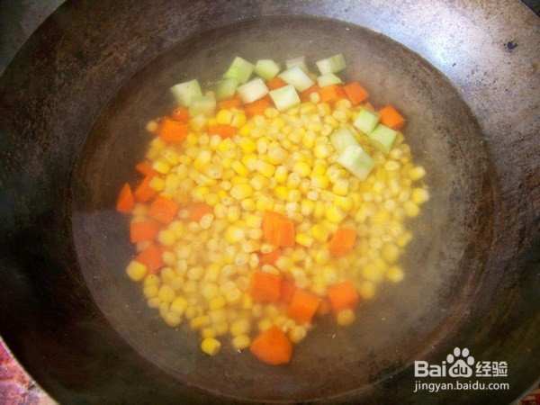 西兰花彩蔬小炒