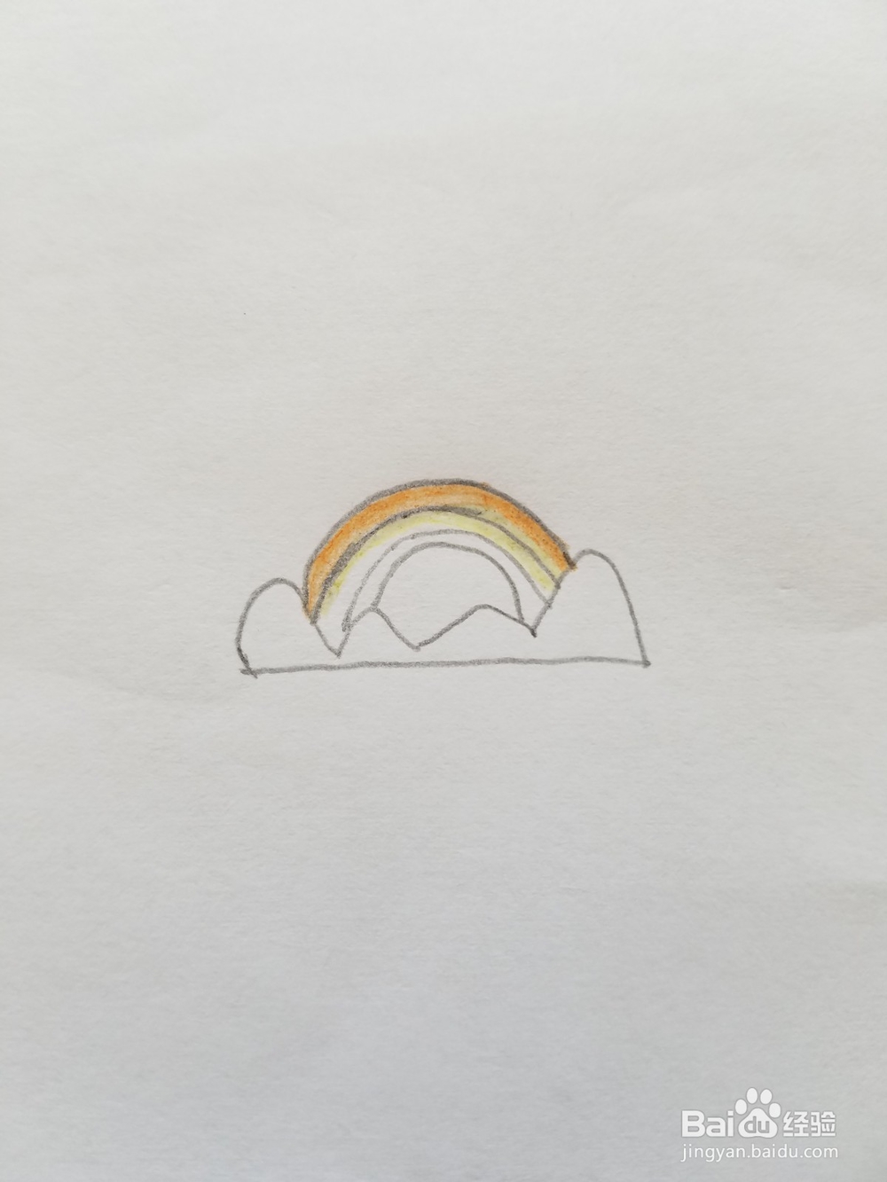 简笔画：彩虹的画法