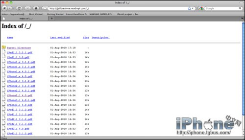 使用iTunes同步PDF越狱iPhone 4