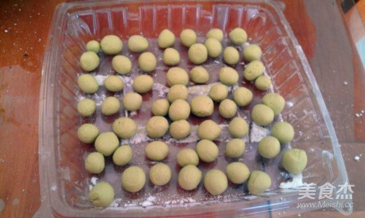 双色小汤圆的做法