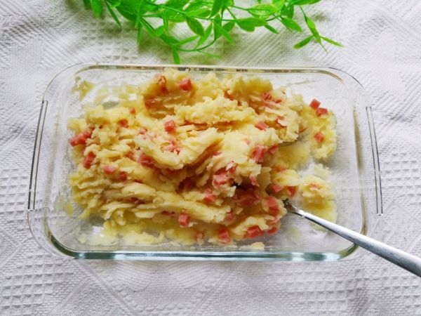 芝士火腿土豆泥