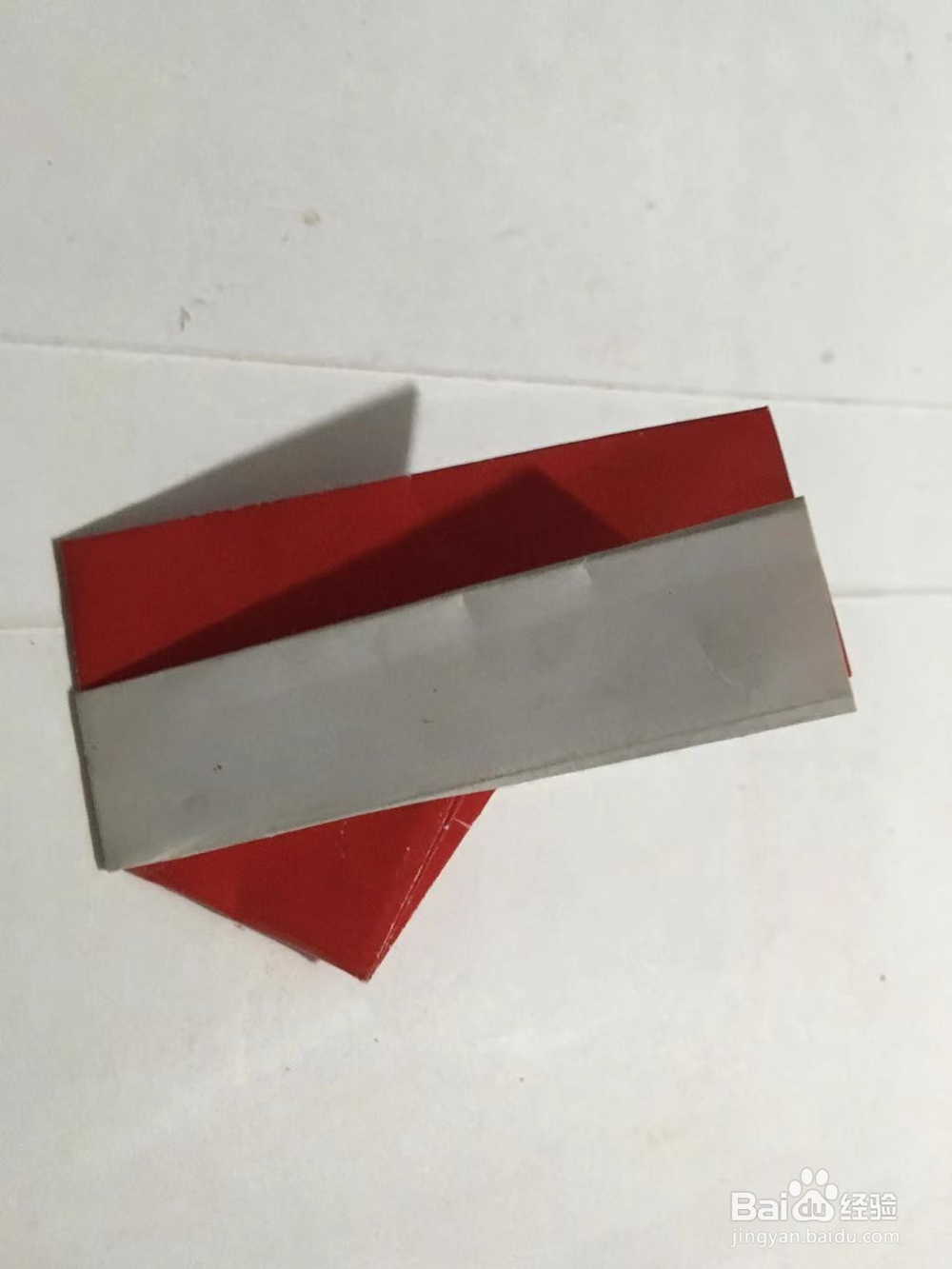 蛋糕折纸系列(二)怎样用彩纸折叠一盒三角蛋糕