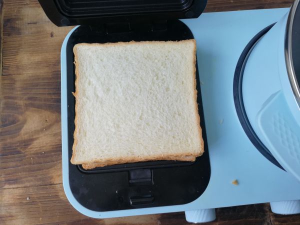 咸蛋黄米饭三文治