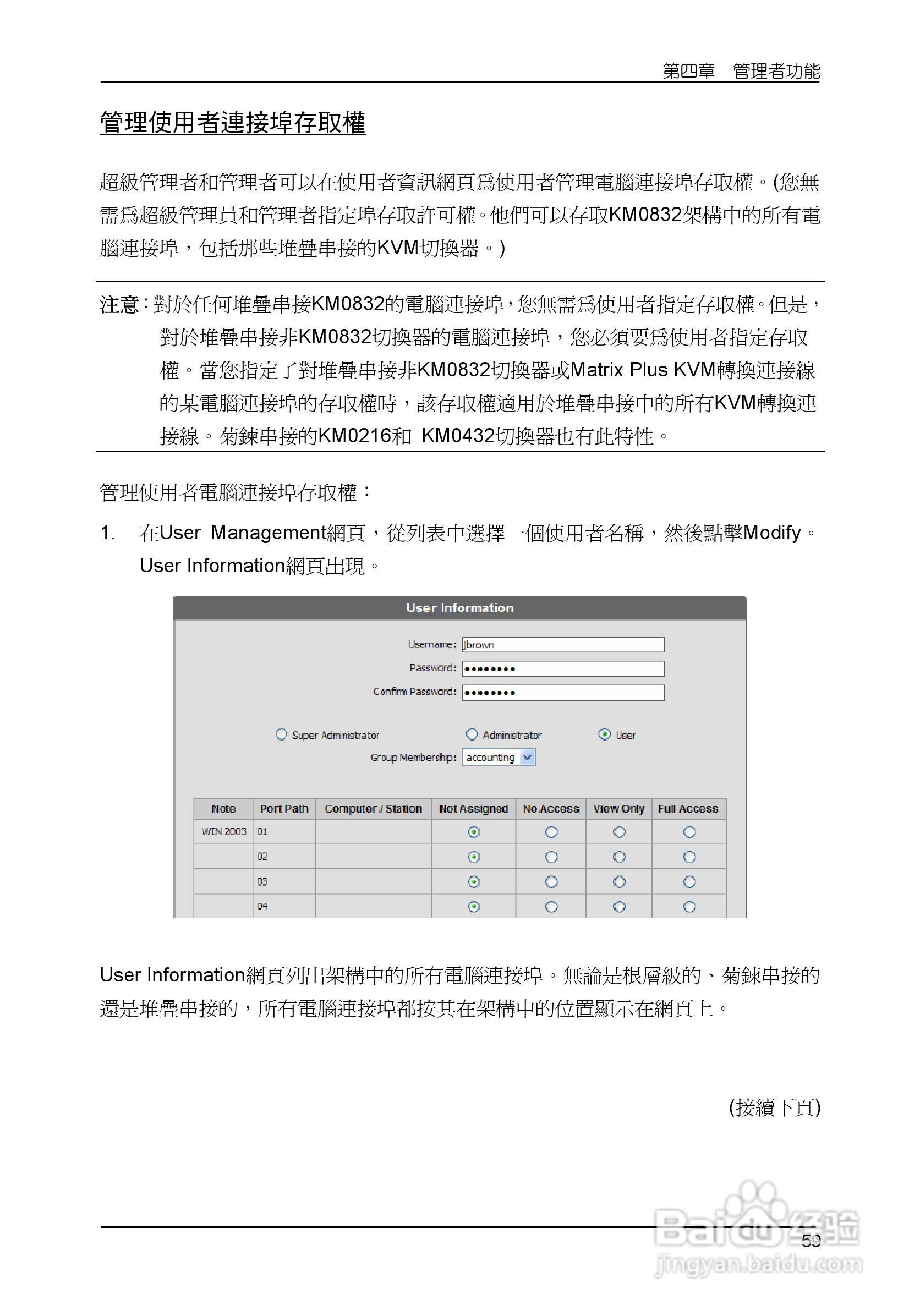 Matrix KVM 切换器KM0832 使用者说明书:[7]