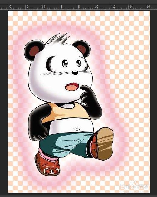PS中如何设置外发光线性光效果