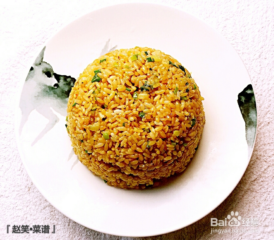 美食节做的酱油炒饭