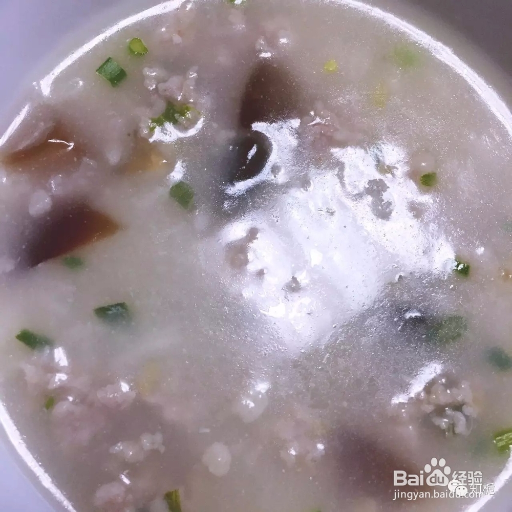 皮蛋瘦肉粥的美味做法