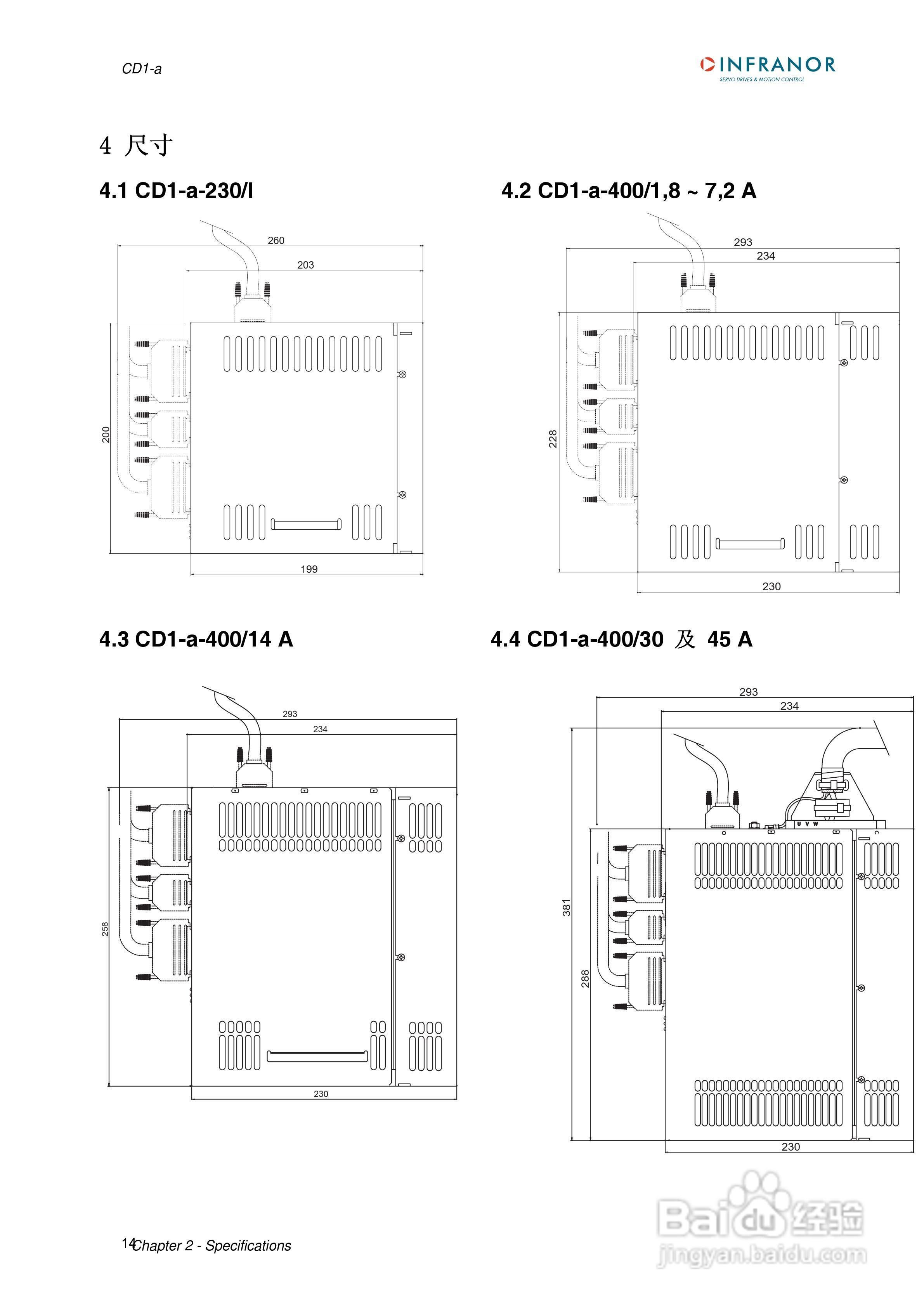 瑞诺通用型交流伺服驱动器CD1-A系列操作手册:[2]