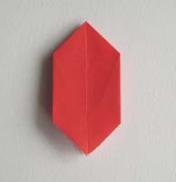 简易折纸玫瑰的制作