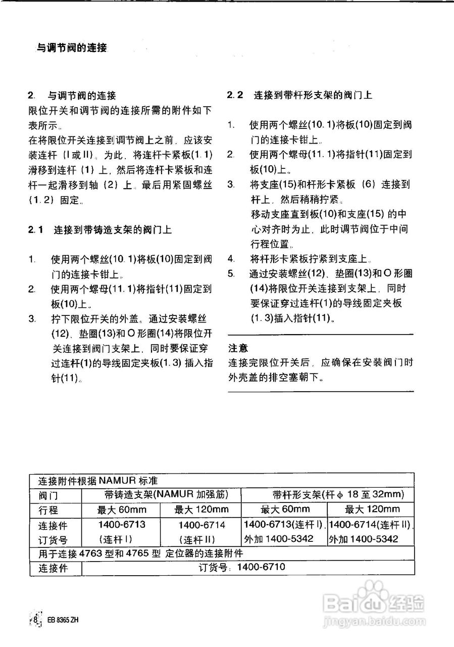 Samson 4746型限位开关中文安装维修手册:[1]